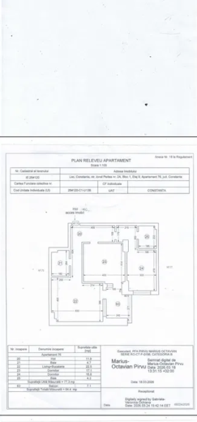 Apartament 3 camere 85mp bloc nou
