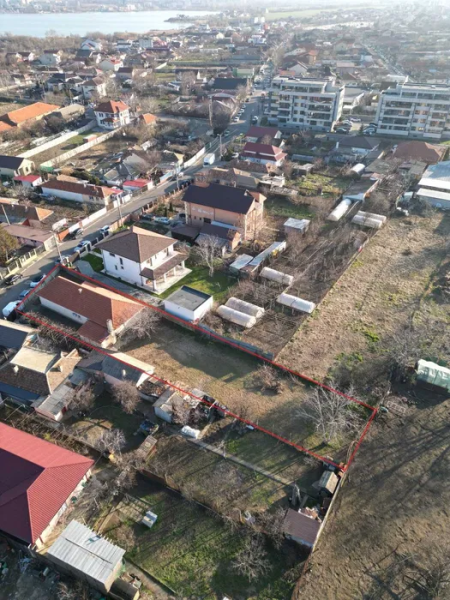 Teren intravilan 920 m² cu casă – Palazu Mare, Constanța