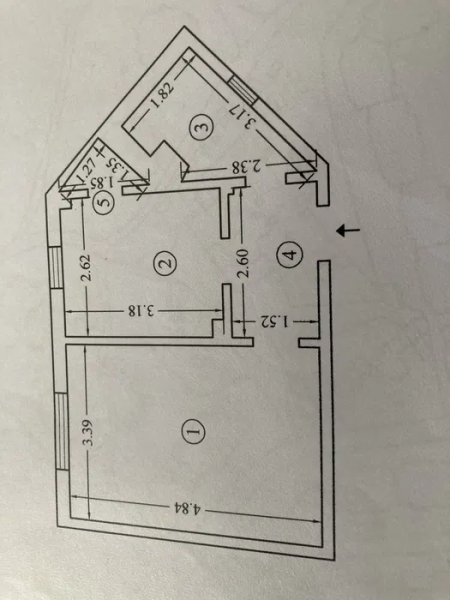 Garsonieră 34 m² – Faleza Nord, Reyna, Constanța